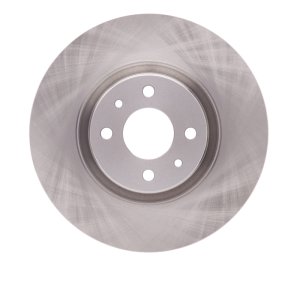 Fiat 500 Brake Rotor (1) - Front - R1 Concepts - Plain - `12-`19